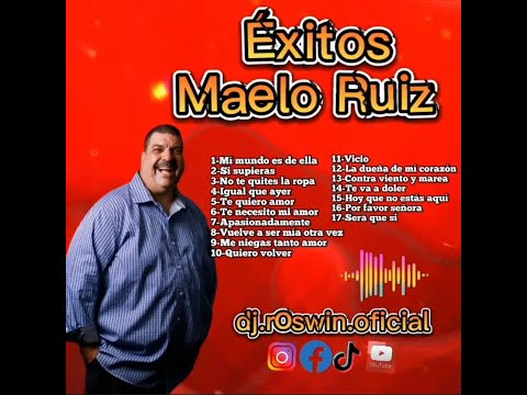 Maelo Ruiz  Mix Grandes Éxitos Salsa  Romantica -  Lo Mejor De Maelo Ruiz