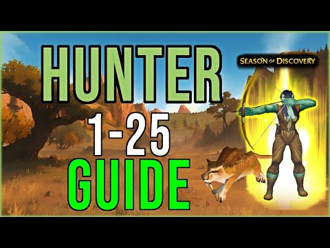 WHAT PET? Beginner Hunter 1-25 Leveling Guide SoD WoW