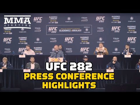 UFC 282 Press Conference Highlights | UFC 282 | MMA Fighting