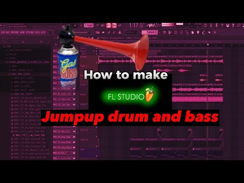 HOW TO MAKE jumpup drum and bass - FL studio tutorial