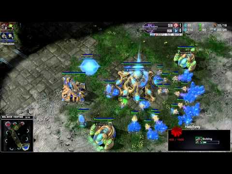 SC2 Sen vs Huk Game 2 WCS Starcraft 2 Gameplay