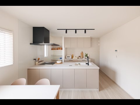  【1分で見る Room Tour】やわらかなグレージュに包まれる、心地よさと省エネを両立した太陽光付き平屋