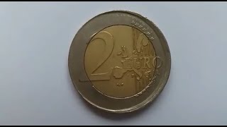 Misslag euromunt: 2 euro 2000