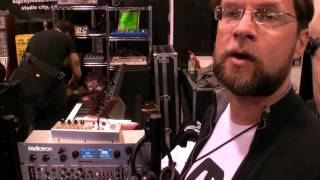 Video thumbnail for Mellotron M4000D Rack at NAMM 2015 | MikesGigTV by mikesgigtv