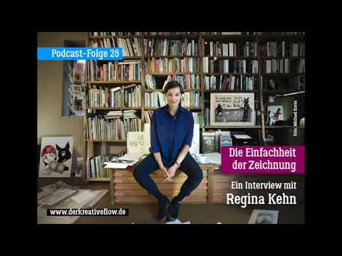Podcast "Der kreative Flow": Folge 28 – Interview mit der Illustratorin und Autorin Regina Kehn