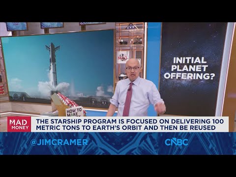 Jim Cramer breaks down the numbers behind SpaceX's ...