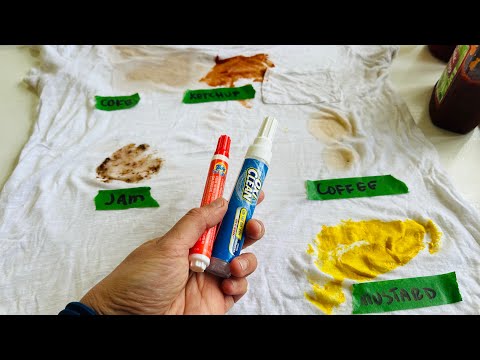 Tide To Go vs OxiClean Stain Removing Pens - TEST!