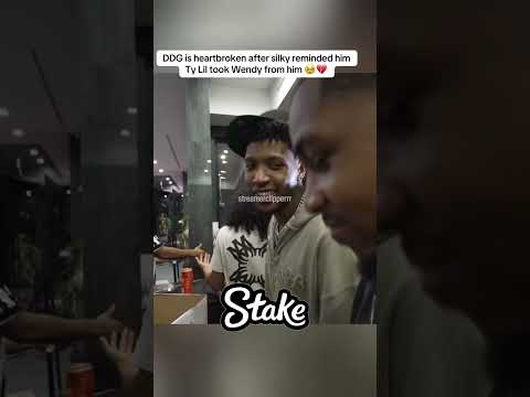 DDGis HEARTBROKEN after silky remind him Ty Lil took Wendy from him 🥹❤️#kaicenat #fypシ #ddg #viral