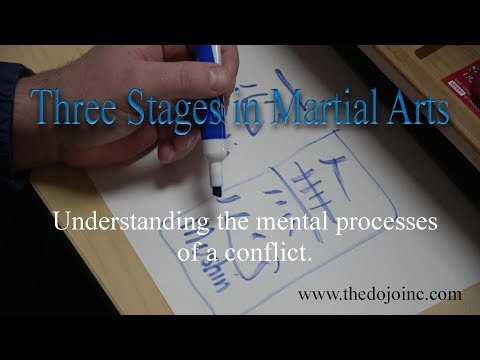 Martial Arts Philosophy - Isshin Mushin Zanshin  Three Stages of Conflict