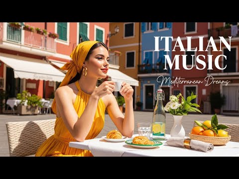 🎶 Italian Vibes & Mediterranean Dreams Music 🎶 2+ Hours Relaxing Amalfi Coast & Lake Como Scenery