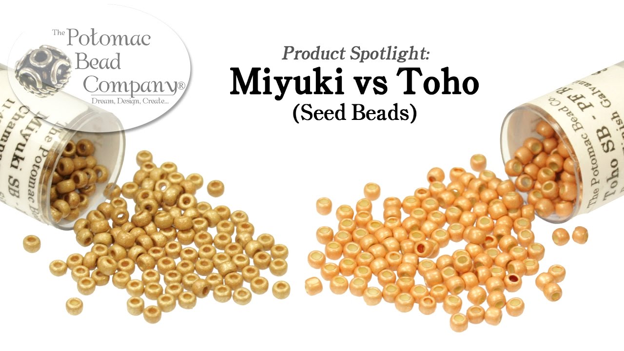 Miyuki vs Toho seed beads (Comparison)