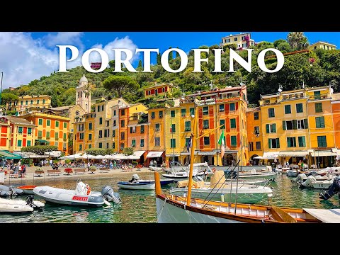 Portofino, Italy 4K - The Italian Paradise on Earth - Walking Tour, Travel Vlog
