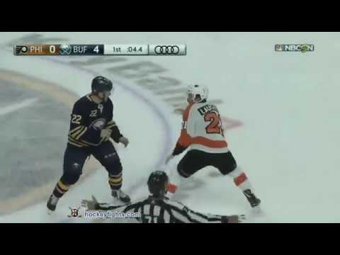 Scott Laughton vs Johan Larsson
