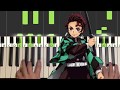 Demon Slayer Episode 19 Ending Piano Tutorial Lesson