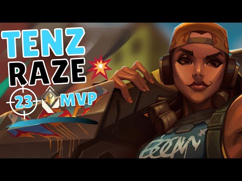 SEN TENZ CLIMBING RADIANT WITH RAZE ON ICEBOX | 23 ELIMS MVP -  VALORANT