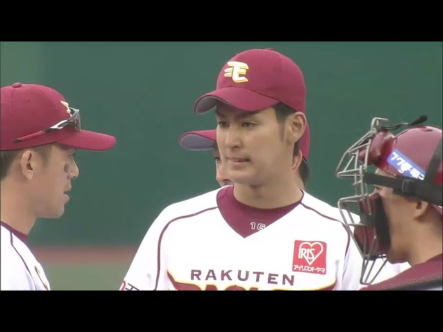 イーグルス先発・森 5回2/3を6安打2失点で降板 2014/4/3 E-Bs