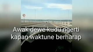 Download lagu Aku mundur alon-alon story wa sedih mp3