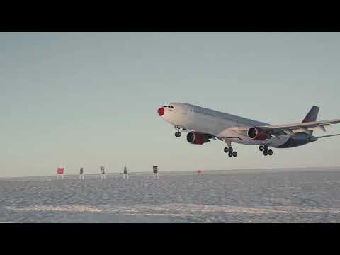 Hi Fly Achieves Another First: Airbus A330 Lands in Antarctica