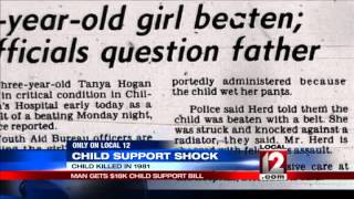 Child support shock: Man gets bill for dead daughter