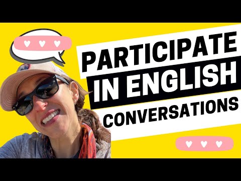 AEE Bonus - Move From Spectator to Participant in English Conversations