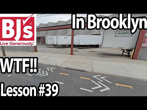 Trucking lesson 39 - BJs in Brooklyn SMH