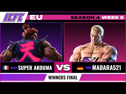 Super Akouma (Akuma) vs. Madara521 (Geese) Winners Final - ICFC EU Tekken 7 Season 4 Week 5
