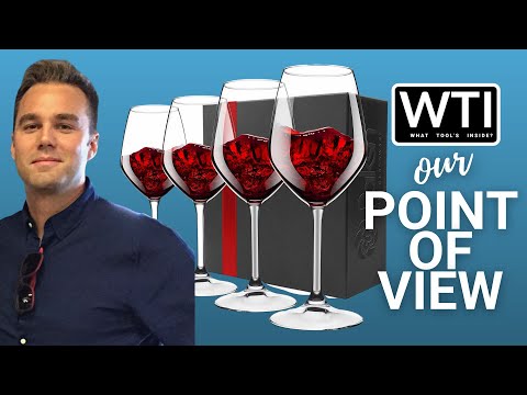 Paksh Novelty Italian Red Wine Glasses - WTI product video review