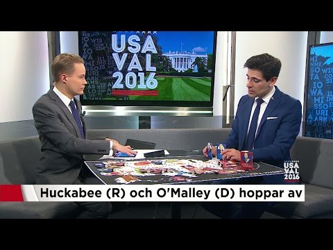 "Mycket är upp och ner nu" - Marcus förklarar spelet om Vita huset - Nyheterna (TV4)