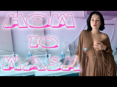 [4K] *No bra* Cleaning in Fully Transparent Outfit! 🧹✨ | Gorgeous Lady's Home Chores