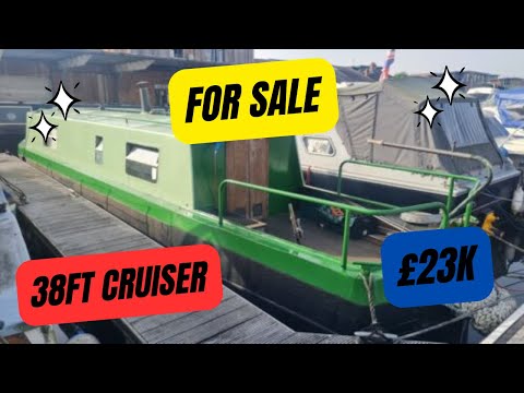 For Sale 38ft Narrowboat 1977 Springer With Mooring inWorcester