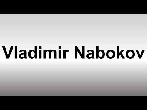 How to Pronounce Vladimir Nabokov