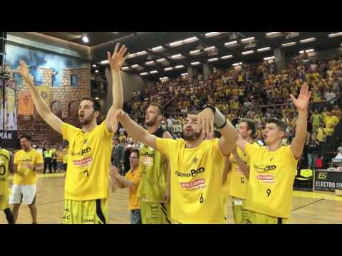 Falco-Körmend elődöntő 2017.05.30. Ünneplés