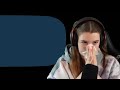 Female German Streamer Sneeze And Blow Her Nose