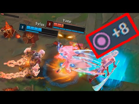 POWER +8  MAGIC RESIST on YONE against mage