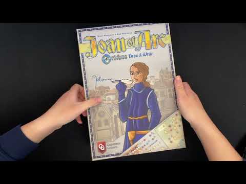 Joan of Arc: Orléans Draw & Write Unboxing | DaniCha