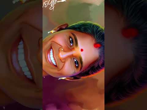 kaatrodu pattam pola whatsapp status |ayothi songs | oil painting photo editing tamil l Srinath arts