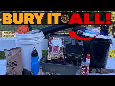 6 Types of Survival Caches: Building, Filling, and Burying