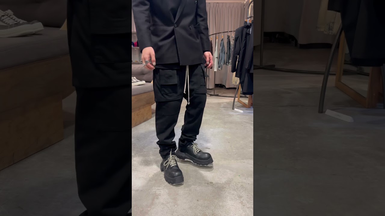 rickowens&drkshdwシューズ紹介‼️#メンズファッショ#midwest_official #セレクトショップ #リックオウエンス