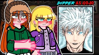 Gravity Falls React to Dipper As Satoru Gojo - Gacha React