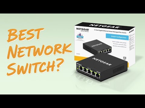 NETGEAR 5-Port Gigabit Ethernet Easy Smart Managed Essentials Switch GS305E - Desktop or Wall Mount, Home Network Hub, Office Ethernet Splitter video review thumbnail