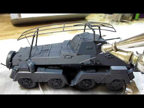 Tamiya 1:35 WWII Sd.Kfz. 232 Africa Corps Video Preview
