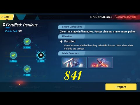 [Honkai Impact 3rd]Nirvana Abyss D483: Fu Hua 841p (Fortified Bonus) SS-DW|SS-HRB|SSS-TA