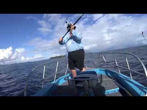 Popper fishing for Red Bass - Hamachi Nano Ultra Cast 7'6 - Japanese popper rods