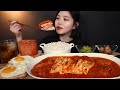 ENG SUB)Tofu Kimchi jjim with Spam and Fried eggs Mukbang ASMR Korean Real Sound Eating Show