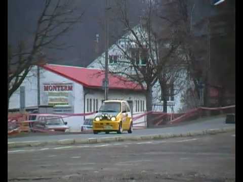 KJS Zimowy Kręciołek BARBÓRKA 2009 Ryszard Dunaj Kinga Dunaj Fiat CC 1.2.mp4