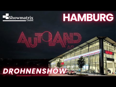 Drohnenshow Autoland AG Hamburg  - 28.06.2025  | Showmatrix GmbH