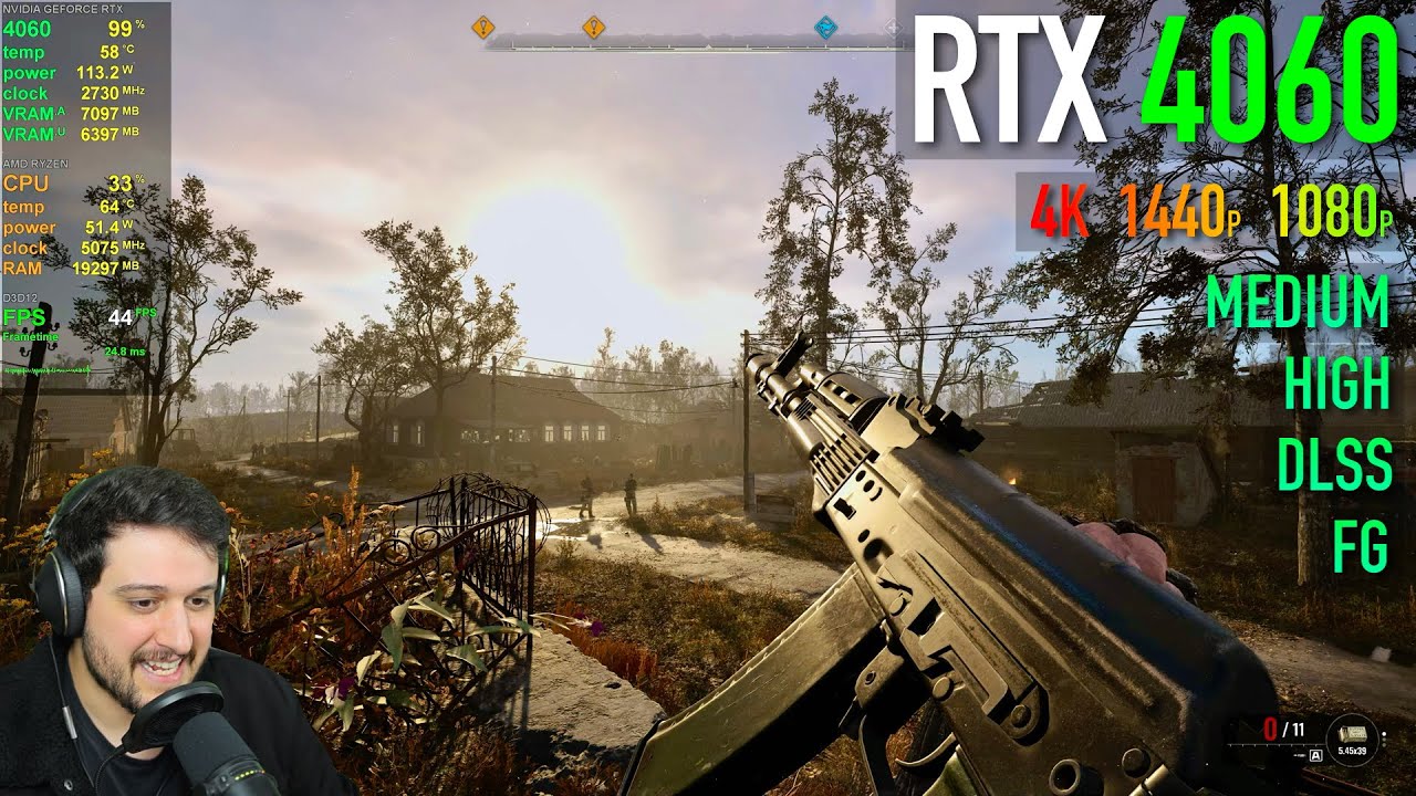 RTX 4060 - S.T.A.L.K.E.R. 2: Heart of Chornobyl