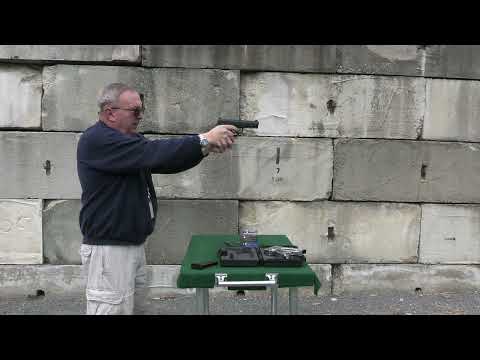 Tisas PX 5.7 first shots on gun range