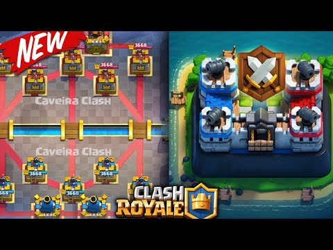 NOVO MODO DE JOGO! GUERRA DE CLANS CLASH ROYALE
