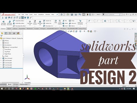 SolidWorks Tutorial for Beginners-[2020] - Exercise 02 - Part 02